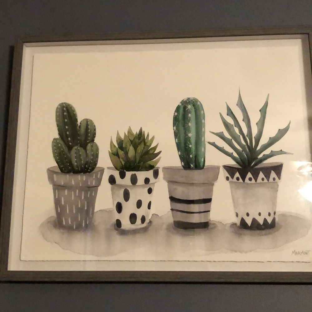 Cactus painting